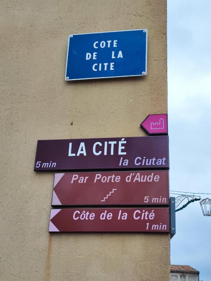 Le Bokeh - Face A La Cite Medievale Καρκασόν Εξωτερικό φωτογραφία